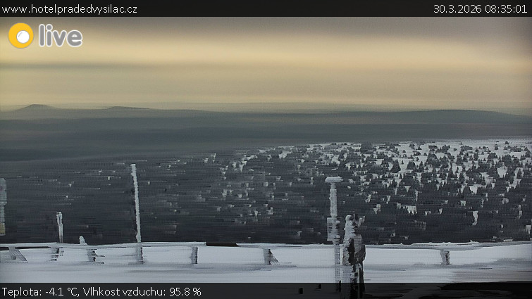 Praděd - Vysílač - Praděd - Vysílač - 30.3.2026 v 08:35