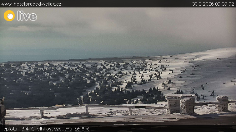 Praděd - Vysílač - Praděd - Vysílač - 30.3.2026 v 09:30