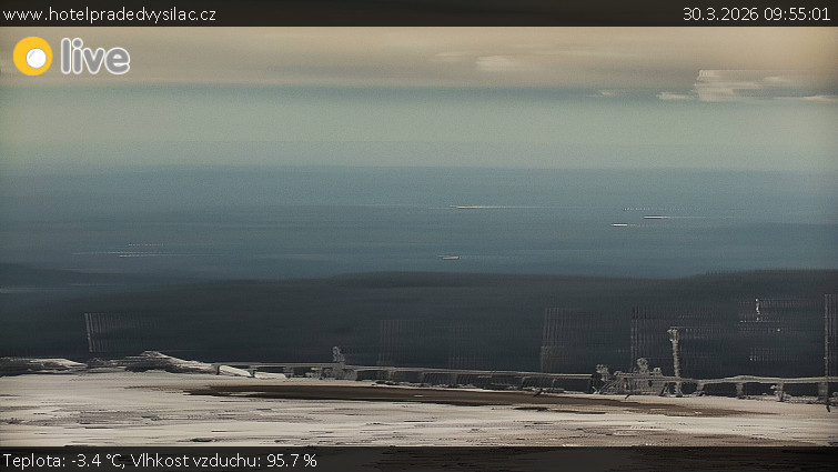 Praděd - Vysílač - Praděd - Vysílač - 30.3.2026 v 09:55