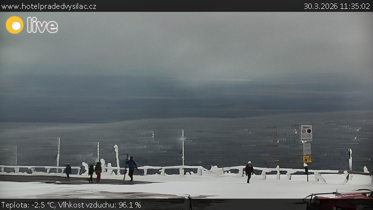 Praděd - Vysílač - Praděd - Vysílač - 30.3.2026 v 11:35