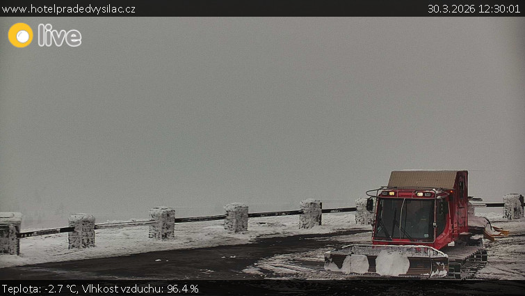 Praděd - Vysílač - Praděd - Vysílač - 30.3.2026 v 12:30