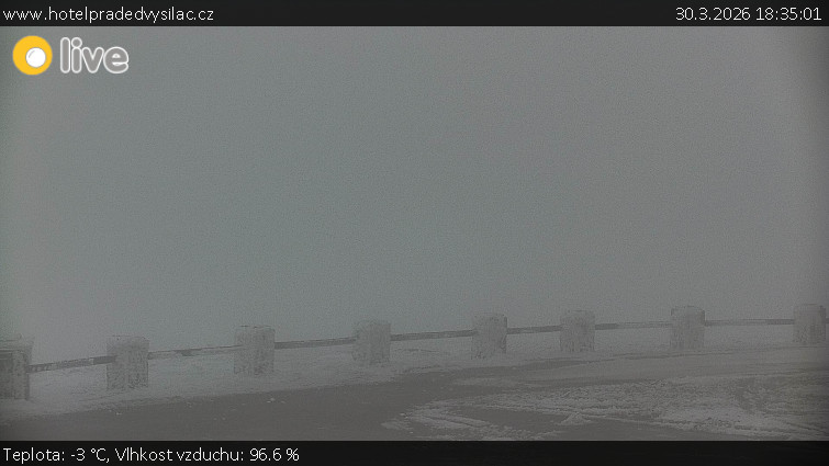 Praděd - Vysílač - Praděd - Vysílač - 30.3.2026 v 18:35