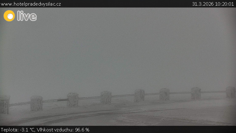 Praděd - Vysílač - Praděd - Vysílač - 31.3.2026 v 10:20