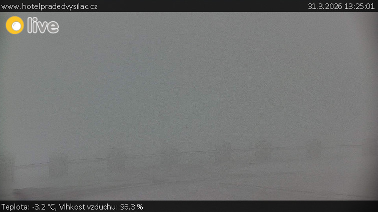 Praděd - Vysílač - Praděd - Vysílač - 31.3.2026 v 13:25