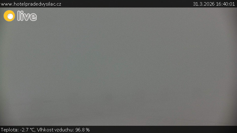 Praděd - Vysílač - Praděd - Vysílač - 31.3.2026 v 16:40