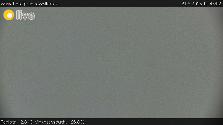 Praděd - Vysílač - Praděd - Vysílač - 31.3.2026 v 17:45