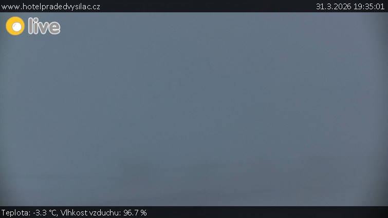 Praděd - Vysílač - Praděd - Vysílač - 31.3.2026 v 19:35