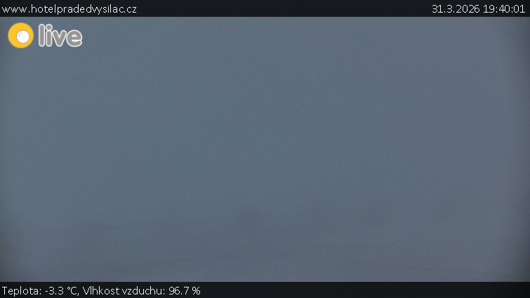 Praděd - Vysílač - Praděd - Vysílač - 31.3.2026 v 19:40
