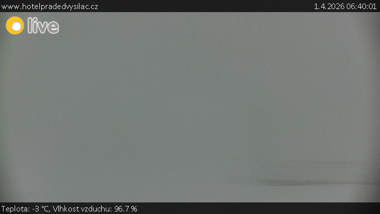Praděd - Vysílač - Praděd - Vysílač - 1.4.2026 v 06:40