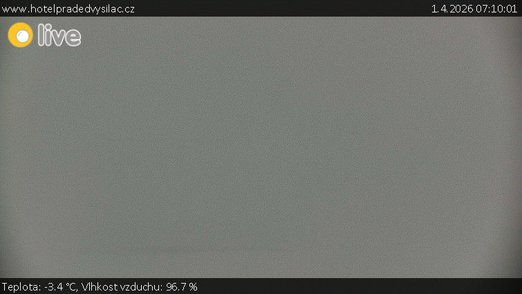 Praděd - Vysílač - Praděd - Vysílač - 1.4.2026 v 07:10