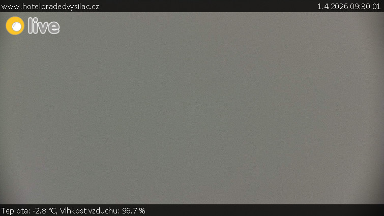 Praděd - Vysílač - Praděd - Vysílač - 1.4.2026 v 09:30
