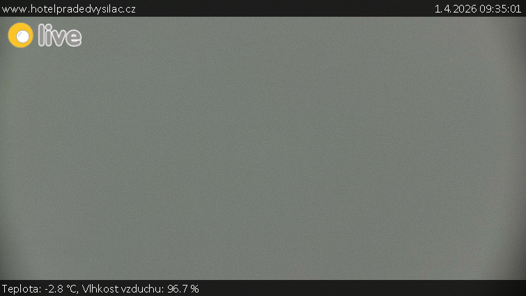 Praděd - Vysílač - Praděd - Vysílač - 1.4.2026 v 09:35
