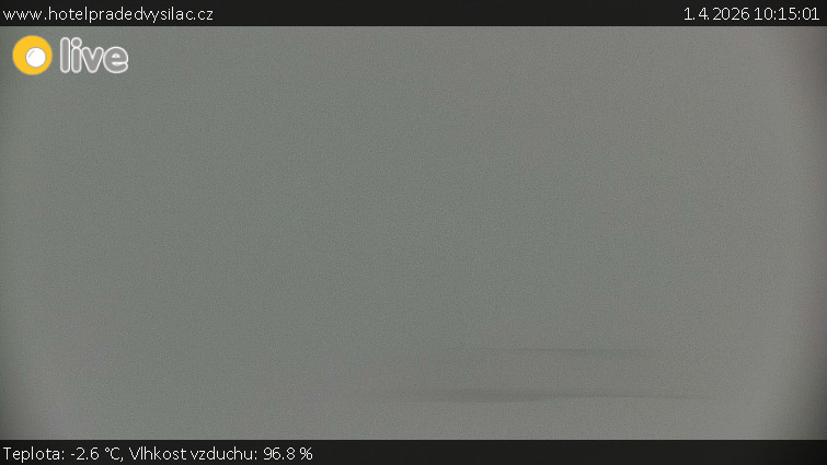 Praděd - Vysílač - Praděd - Vysílač - 1.4.2026 v 10:15