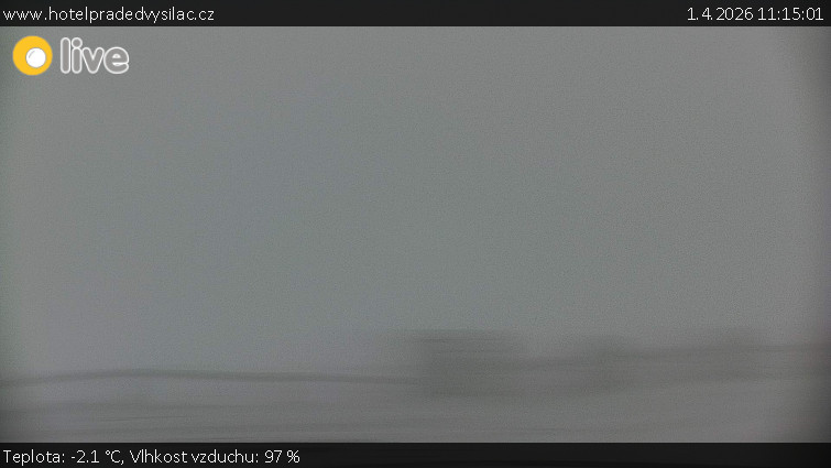 Praděd - Vysílač - Praděd - Vysílač - 1.4.2026 v 11:15