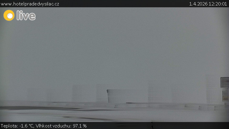 Praděd - Vysílač - Praděd - Vysílač - 1.4.2026 v 12:20