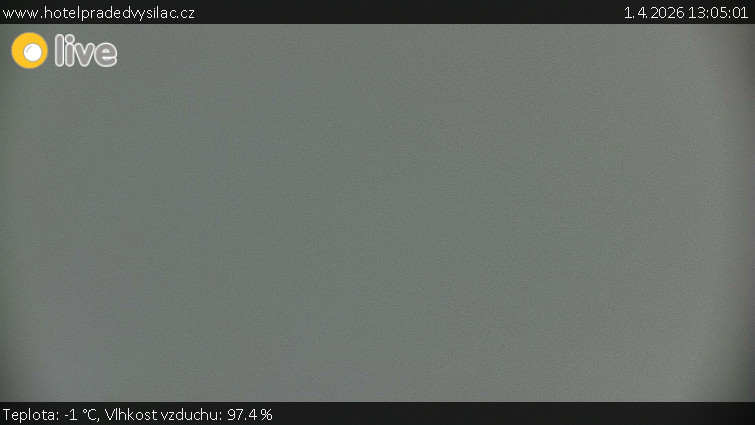 Praděd - Vysílač - Praděd - Vysílač - 1.4.2026 v 13:05