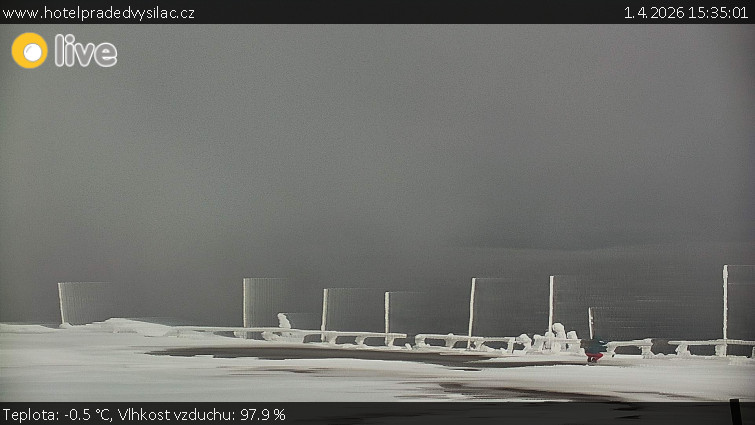 Praděd - Vysílač - Praděd - Vysílač - 1.4.2026 v 15:35