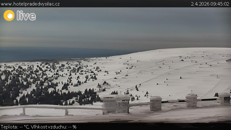 Praděd - Vysílač - Praděd - Vysílač - 2.4.2026 v 09:45
