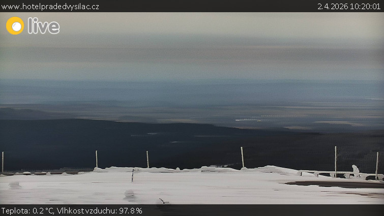 Praděd - Vysílač - Praděd - Vysílač - 2.4.2026 v 10:20