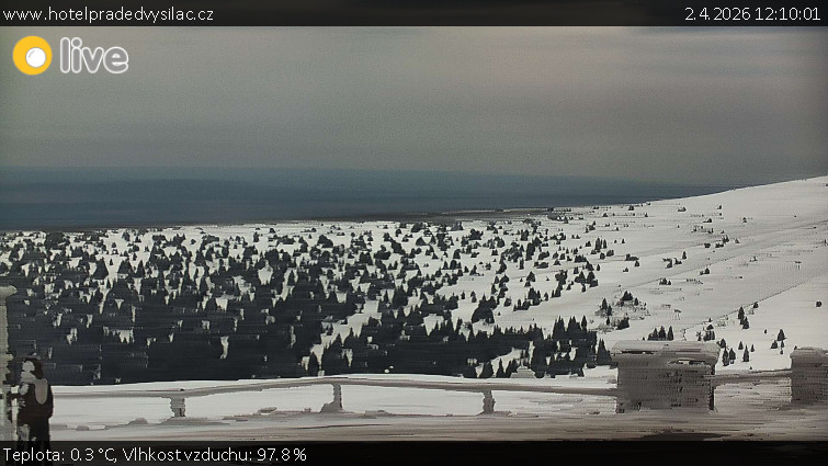 Praděd - Vysílač - Praděd - Vysílač - 2.4.2026 v 12:10