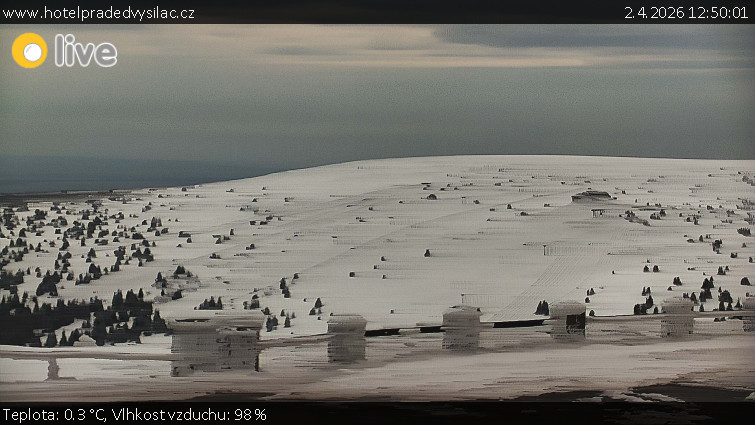 Praděd - Vysílač - Praděd - Vysílač - 2.4.2026 v 12:50