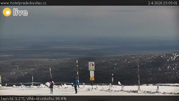 Praděd - Vysílač - Praděd - Vysílač - 2.4.2026 v 15:05