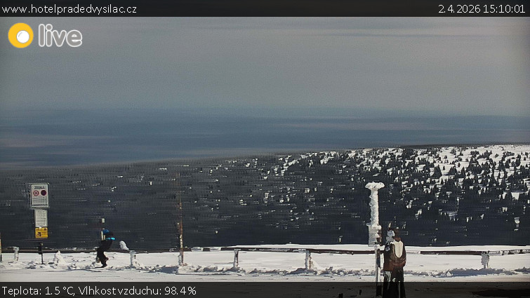 Praděd - Vysílač - Praděd - Vysílač - 2.4.2026 v 15:10