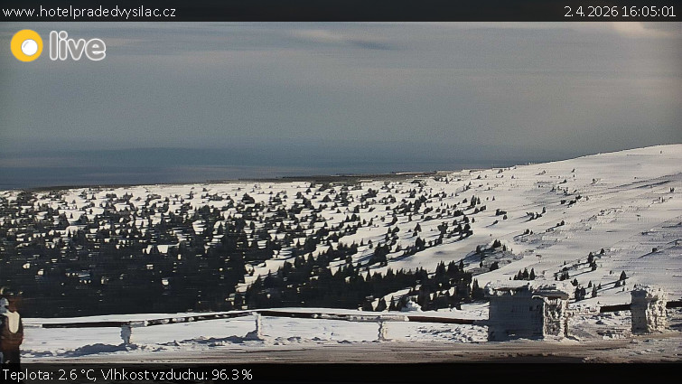 Praděd - Vysílač - Praděd - Vysílač - 2.4.2026 v 16:05