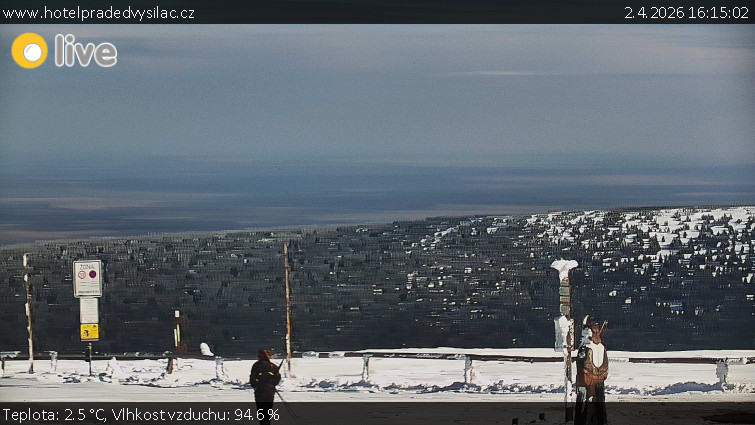 Praděd - Vysílač - Praděd - Vysílač - 2.4.2026 v 16:15