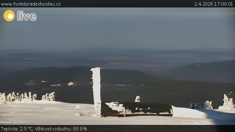 Praděd - Vysílač - Praděd - Vysílač - 2.4.2026 v 17:00