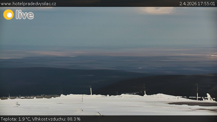 Praděd - Vysílač - Praděd - Vysílač - 2.4.2026 v 17:55