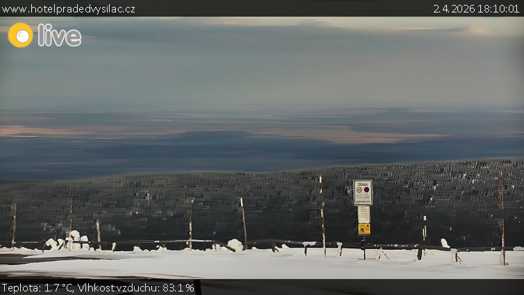 Praděd - Vysílač - Praděd - Vysílač - 2.4.2026 v 18:10