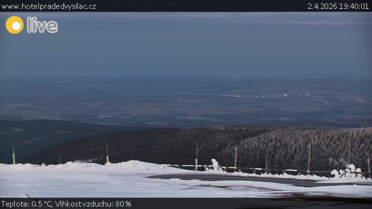 Praděd - Vysílač - Praděd - Vysílač - 2.4.2026 v 19:40