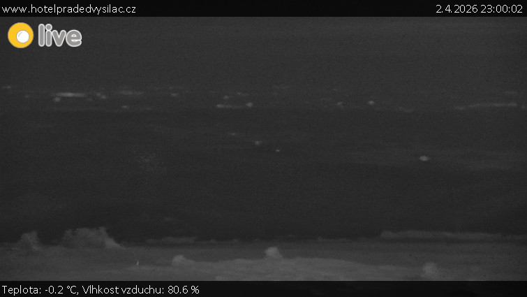 Praděd - Vysílač - Praděd - Vysílač - 2.4.2026 v 23:00