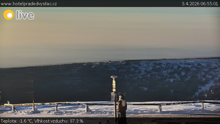 Praděd - Vysílač - Praděd - Vysílač - 3.4.2026 v 06:55
