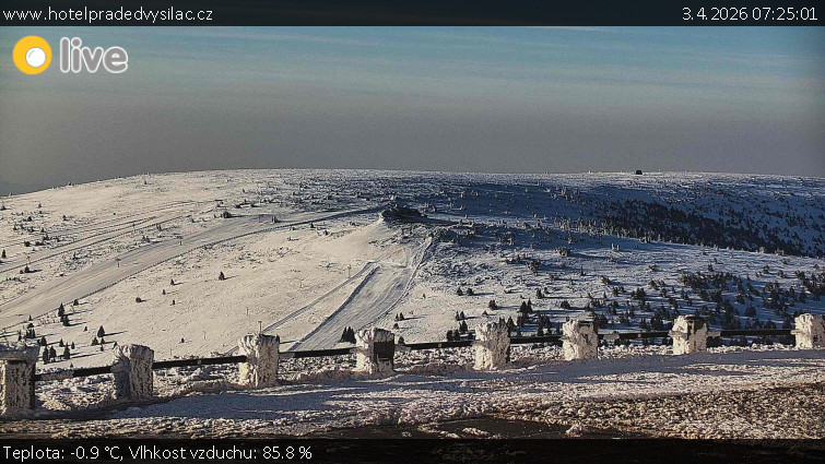 Praděd - Vysílač - Praděd - Vysílač - 3.4.2026 v 07:25