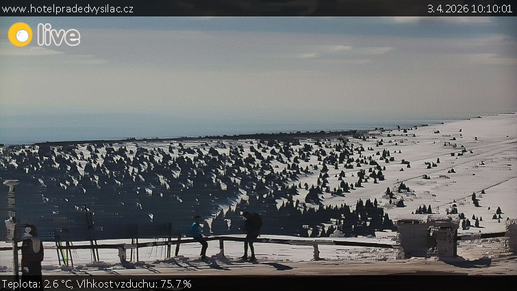 Praděd - Vysílač - Praděd - Vysílač - 3.4.2026 v 10:10