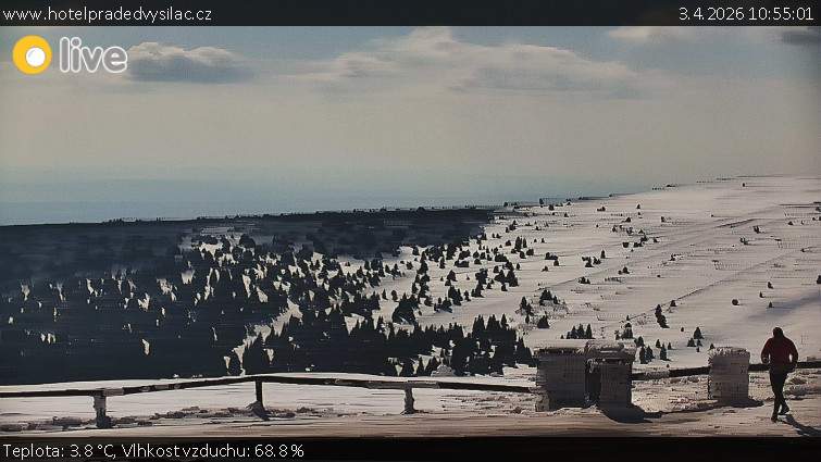 Praděd - Vysílač - Praděd - Vysílač - 3.4.2026 v 10:55