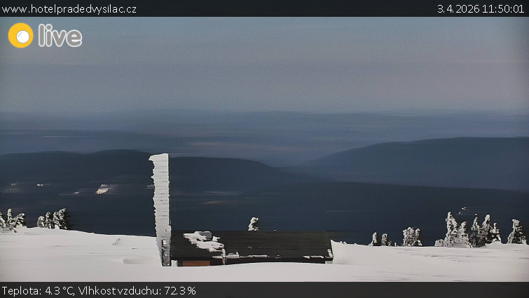 Praděd - Vysílač - Praděd - Vysílač - 3.4.2026 v 11:50