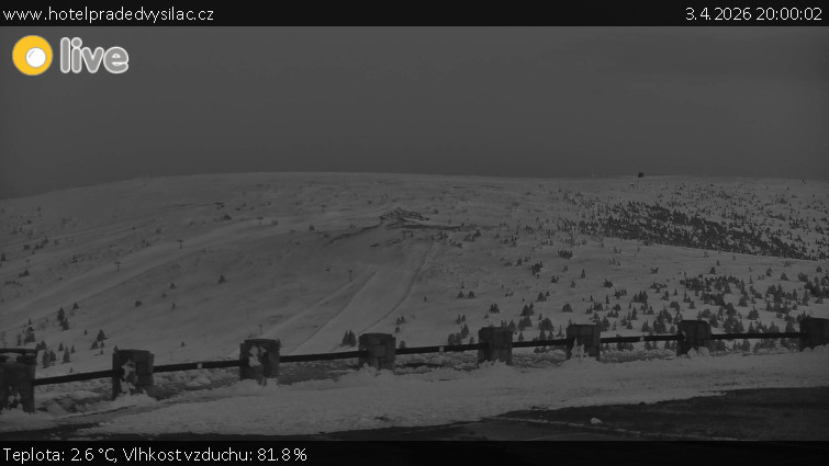 Praděd - Vysílač - Praděd - Vysílač - 3.4.2026 v 20:00
