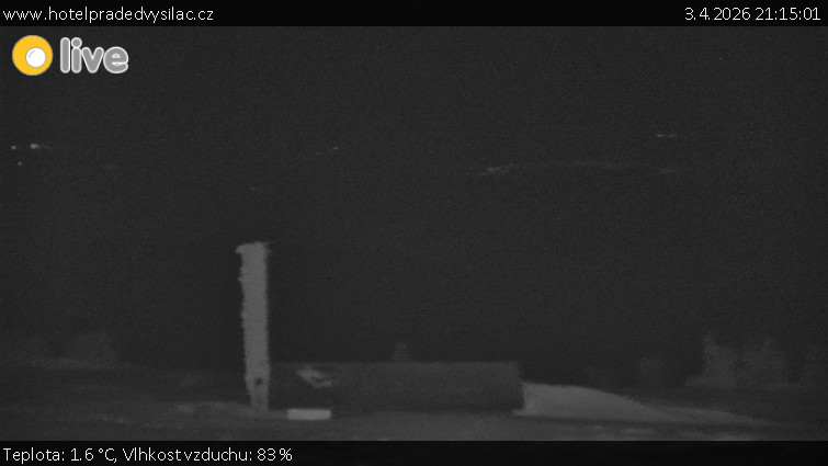 Praděd - Vysílač - Praděd - Vysílač - 3.4.2026 v 21:15