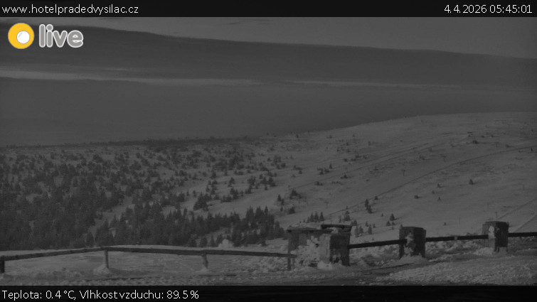 Praděd - Vysílač - Praděd - Vysílač - 4.4.2026 v 05:45
