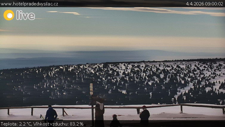 Praděd - Vysílač - Praděd - Vysílač - 4.4.2026 v 09:00