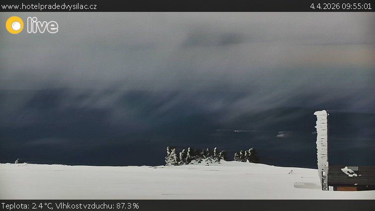 Praděd - Vysílač - Praděd - Vysílač - 4.4.2026 v 09:55