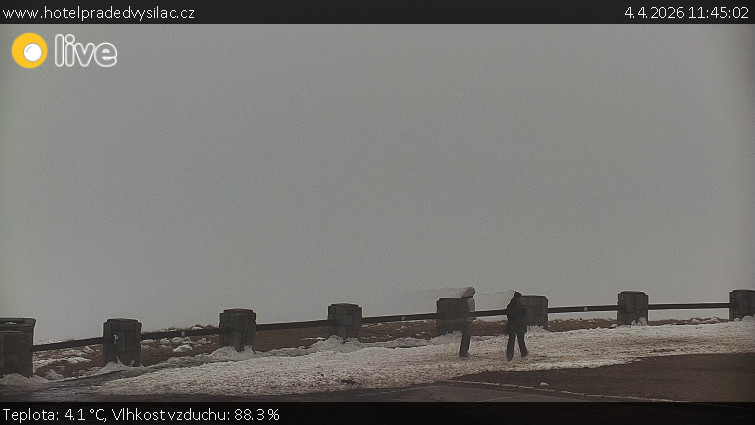 Praděd - Vysílač - Praděd - Vysílač - 4.4.2026 v 11:45