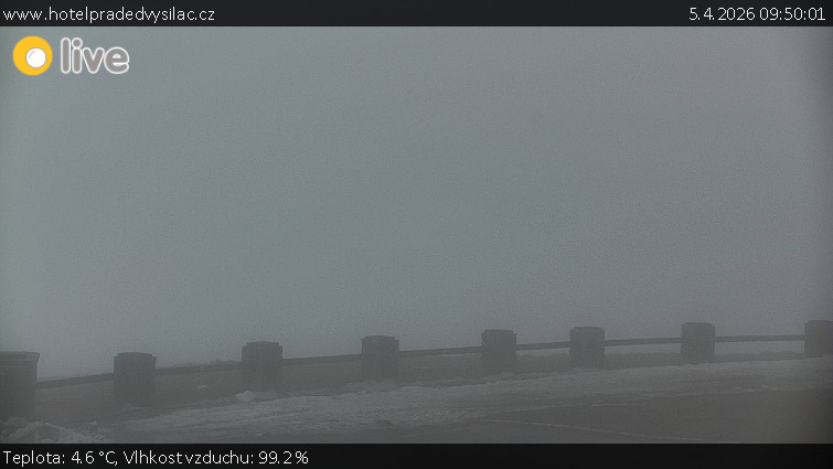 Praděd - Vysílač - Praděd - Vysílač - 5.4.2026 v 09:50