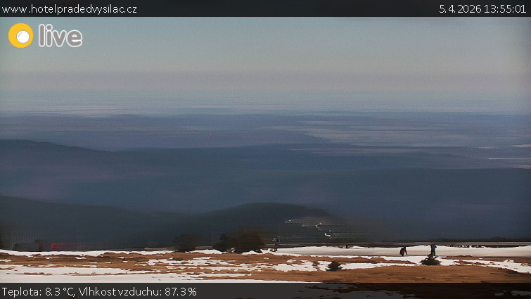 Praděd - Vysílač - Praděd - Vysílač - 5.4.2026 v 13:55