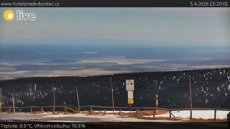 Praděd - Vysílač - Praděd - Vysílač - 5.4.2026 v 15:20