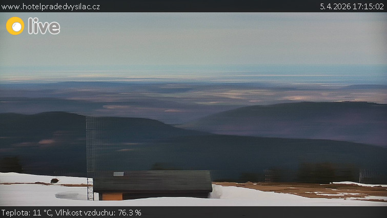 Praděd - Vysílač - Praděd - Vysílač - 5.4.2026 v 17:15