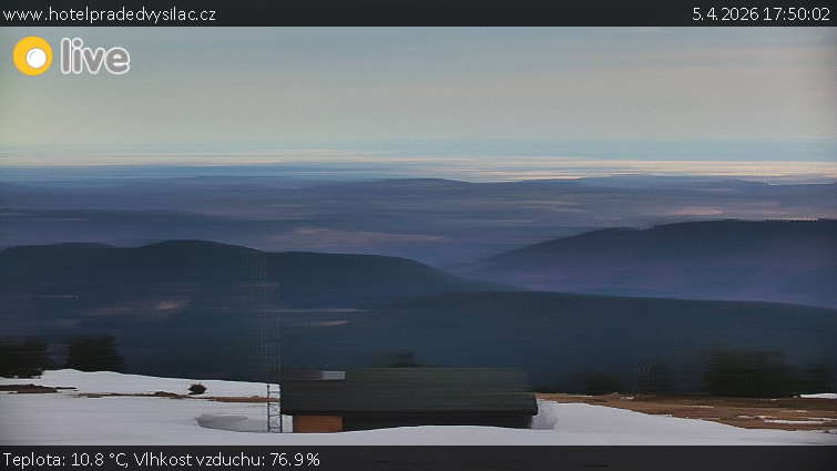 Praděd - Vysílač - Praděd - Vysílač - 5.4.2026 v 17:50